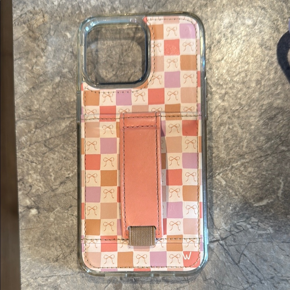 WalliCase Golden Grace IPhone 15 pro max